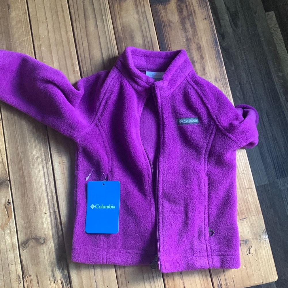 Columbia Purple Fleece 2T NWT